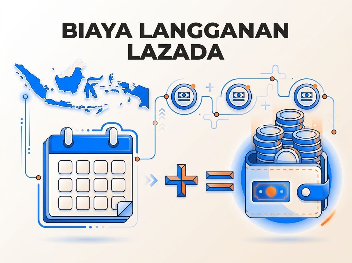 Berapa Total Biaya Langganan Lazada Setahun dari Indonesia