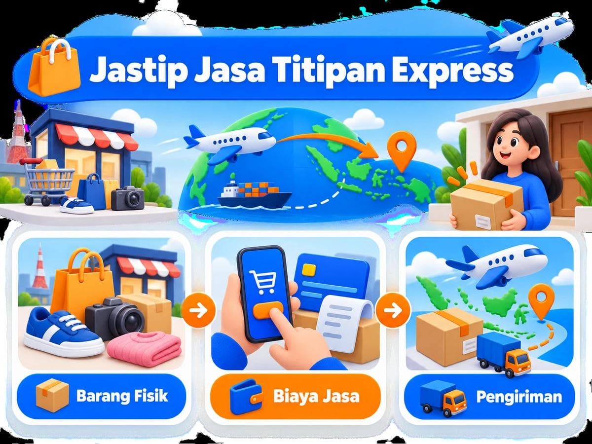 Jastip Jasa Titipan Express: Biaya, Cara Kerja, Lama Kirim