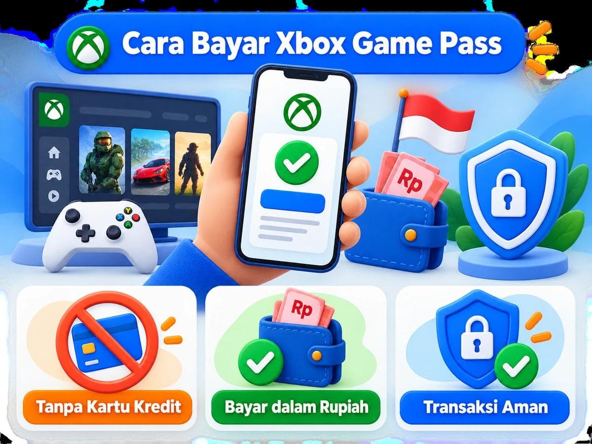 Cara Bayar Xbox Game Pass dari Indonesia Tanpa Kartu Kredit