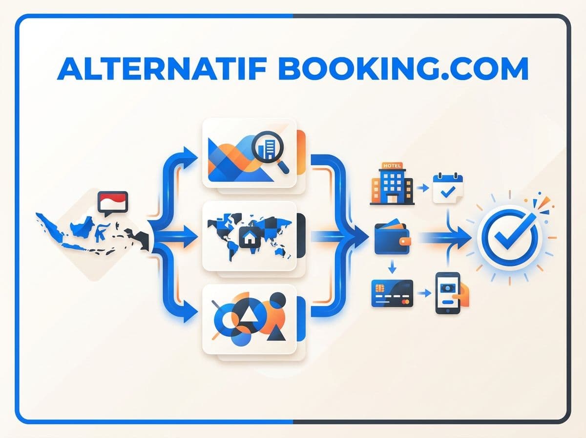 Alternatif Booking.com yang Bisa Dibayar dari Indonesia