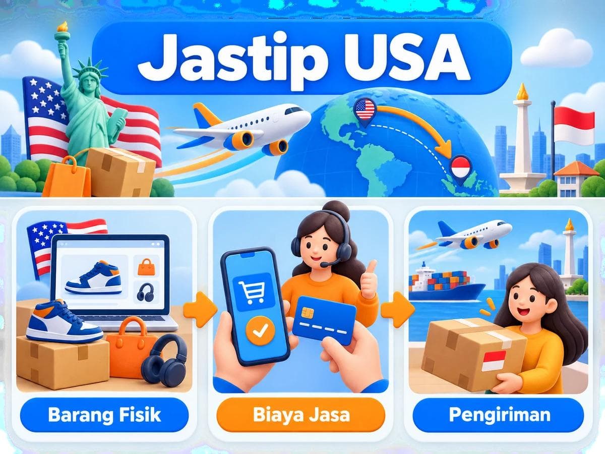 Jastip USA: Cara Kerja, Estimasi Biaya, dan Lama Pengiriman