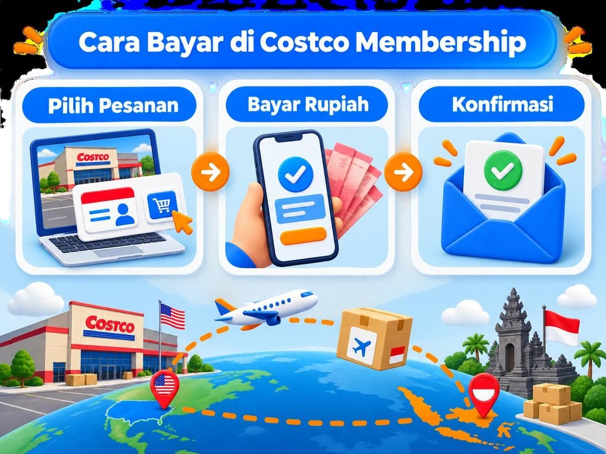 Cara Belanja dan Bayar di Costco Membership dari Indonesia