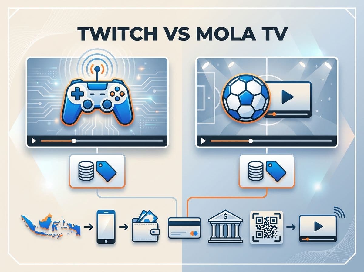 Twitch vs Mola TV: Harga dan Cara Bayar dari Indonesia
