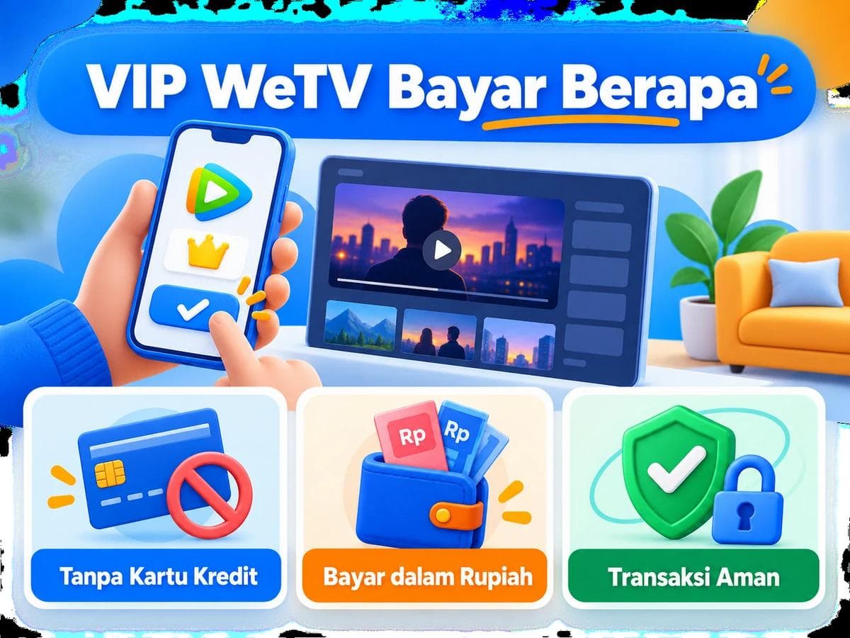 VIP WeTV Bayar Berapa? Harga, Paket, dan Total Rupiah