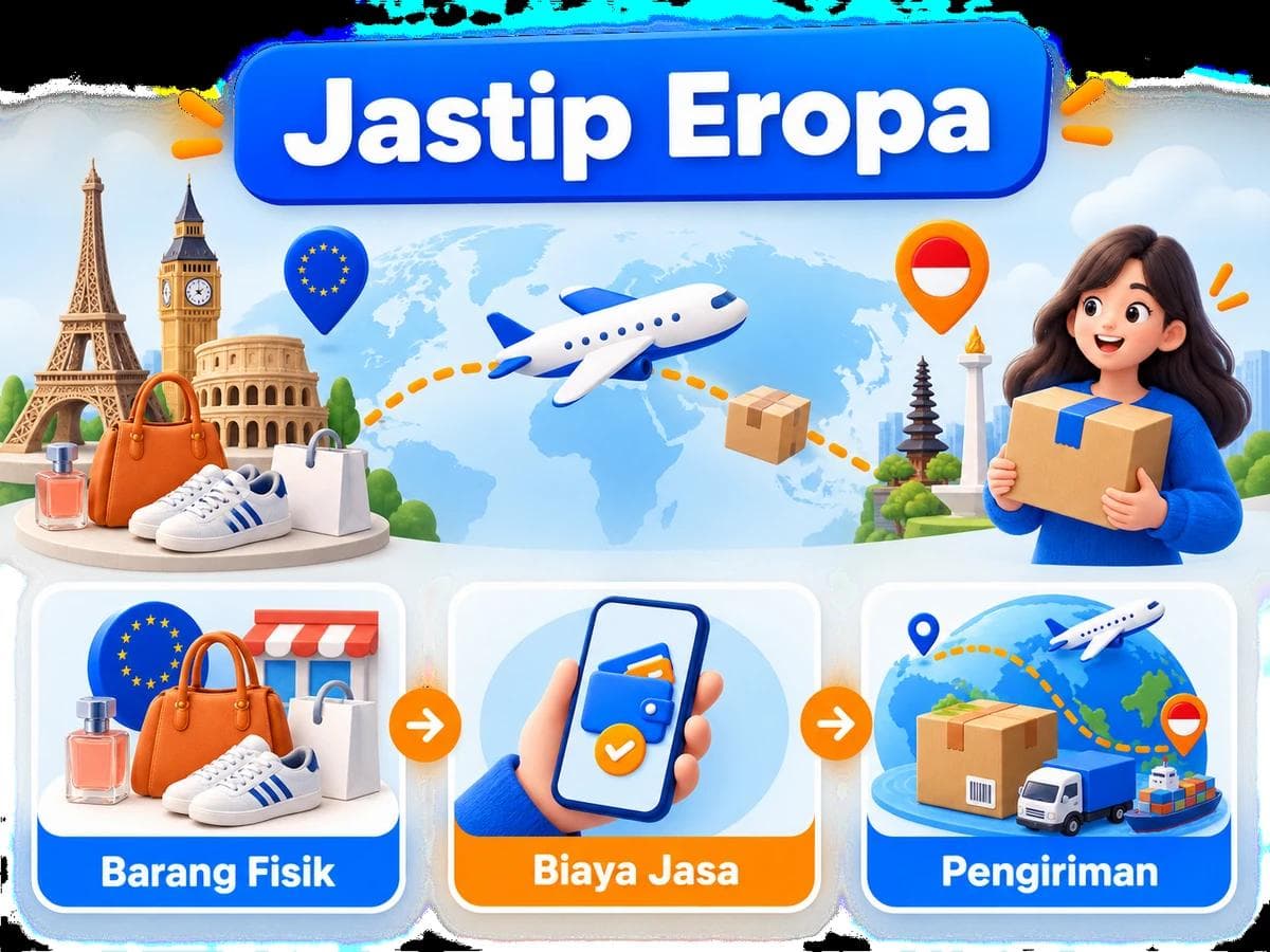 Jastip Eropa: Cara Kerja, Estimasi Biaya, dan Lama Pengiriman