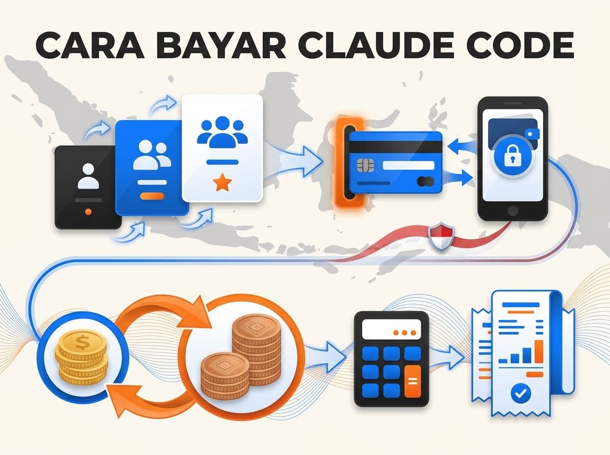 Cara Bayar Claude Code di Indonesia: Paket dan Total Rupiah