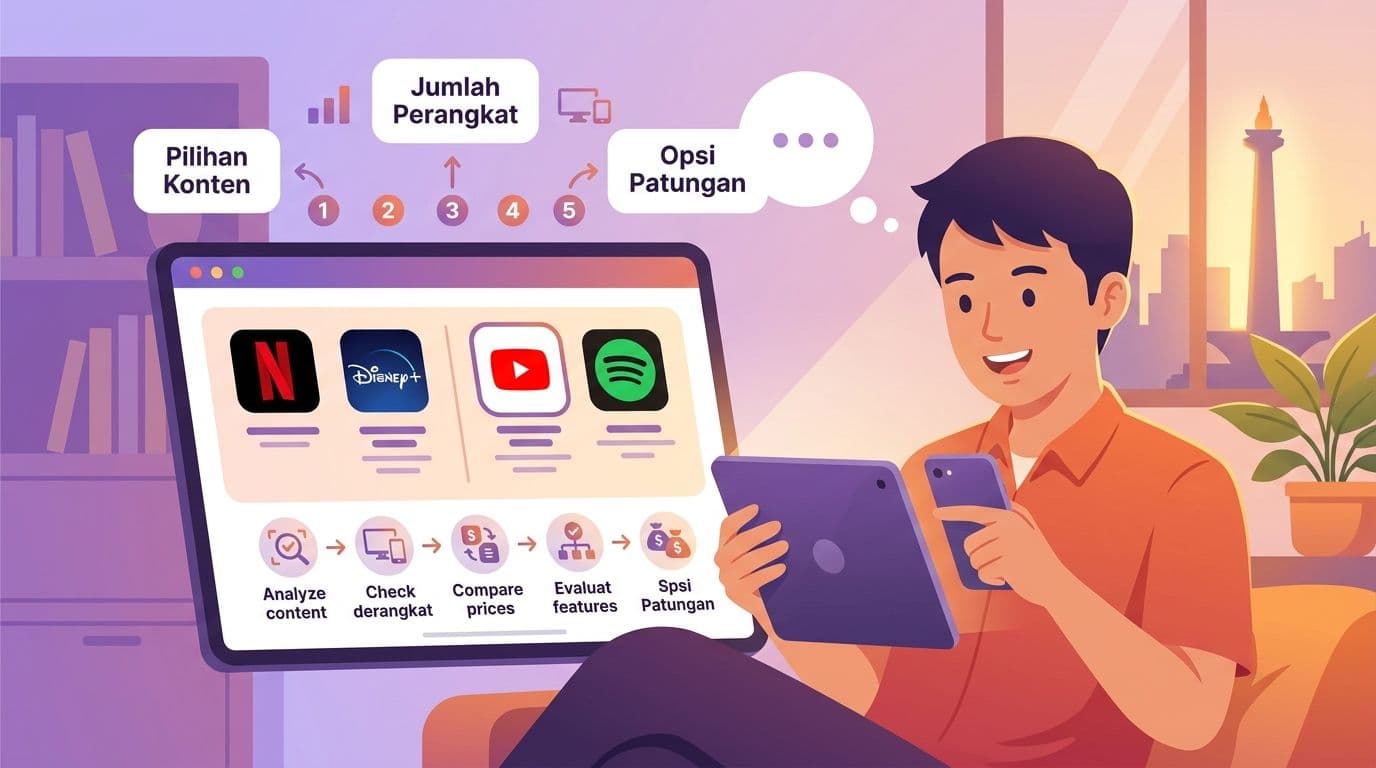 Tips Memilih Layanan Streaming Sesuai Budget 2026 (Decision Framework)