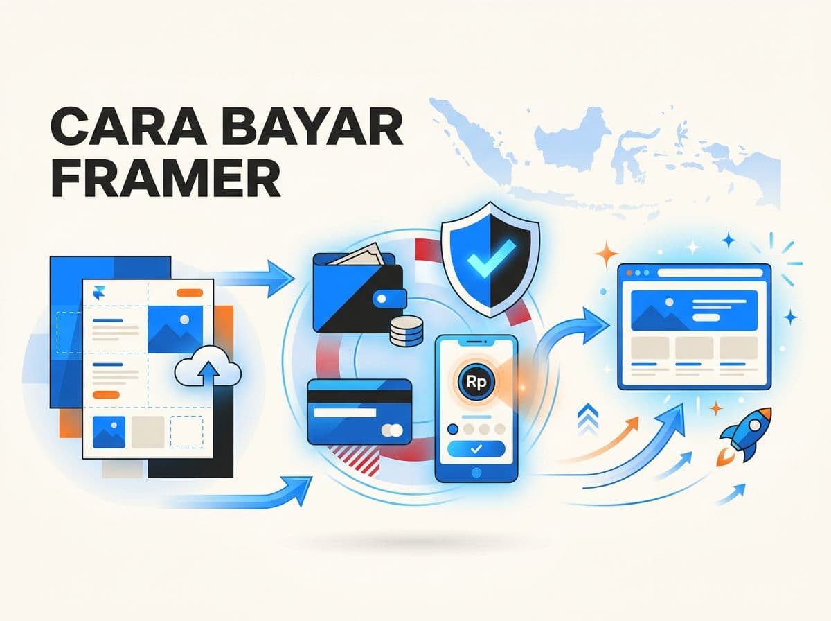 Cara Bayar Framer Pro dari Indonesia Tanpa Kartu Kredit