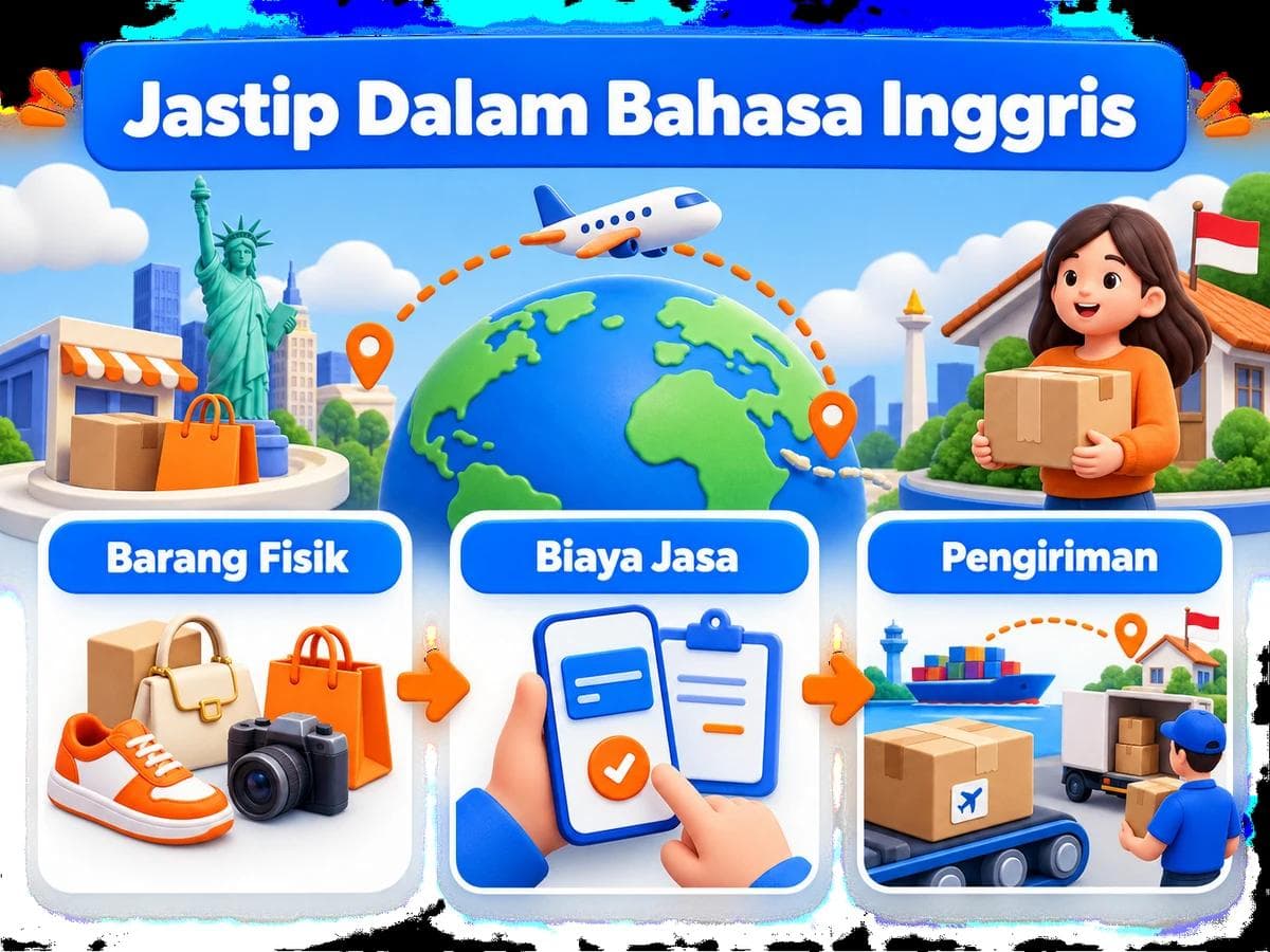 Jastip Dalam Bahasa Inggris: Cara Kerja, Estimasi Biaya, dan Lama Pengiriman