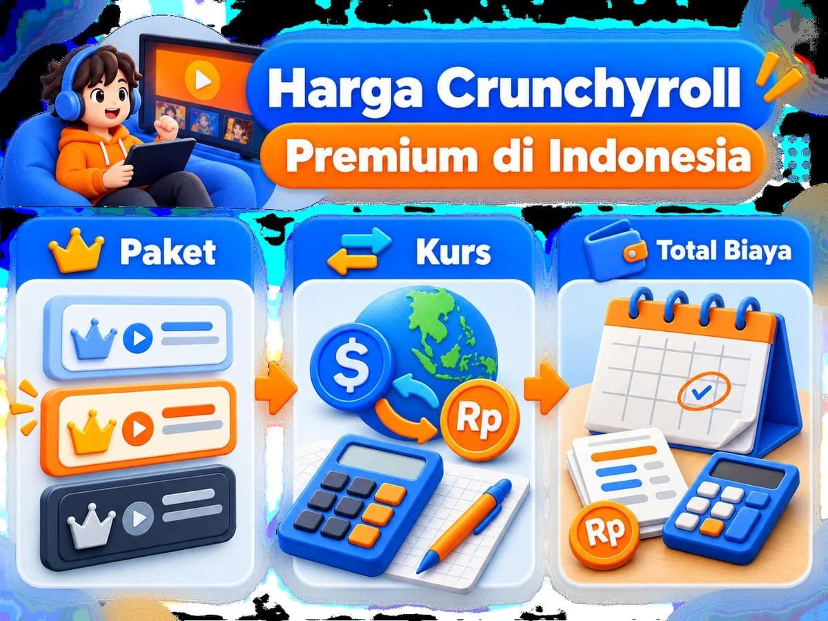 Harga Crunchyroll Premium di Indonesia: Paket dan Total Rupiah