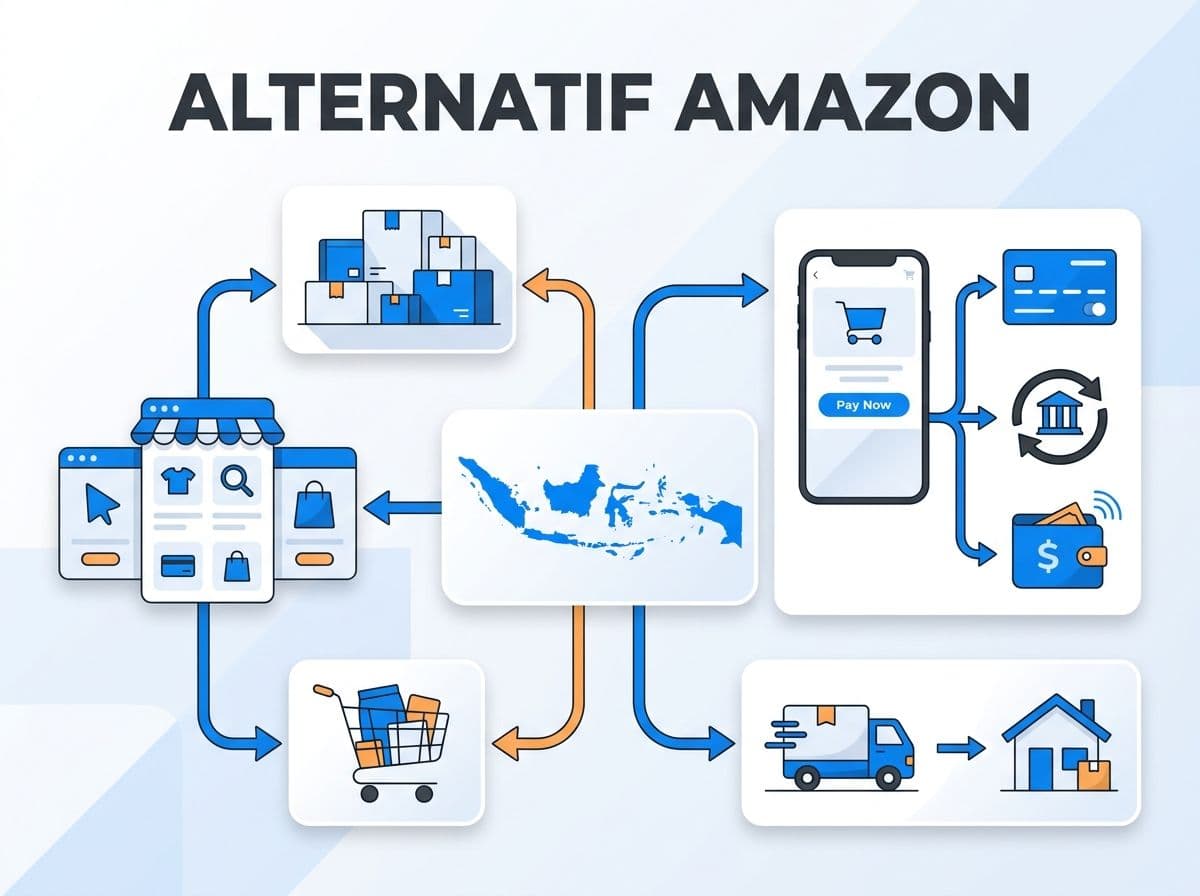 Alternatif Amazon yang Bisa Dibayar dari Indonesia