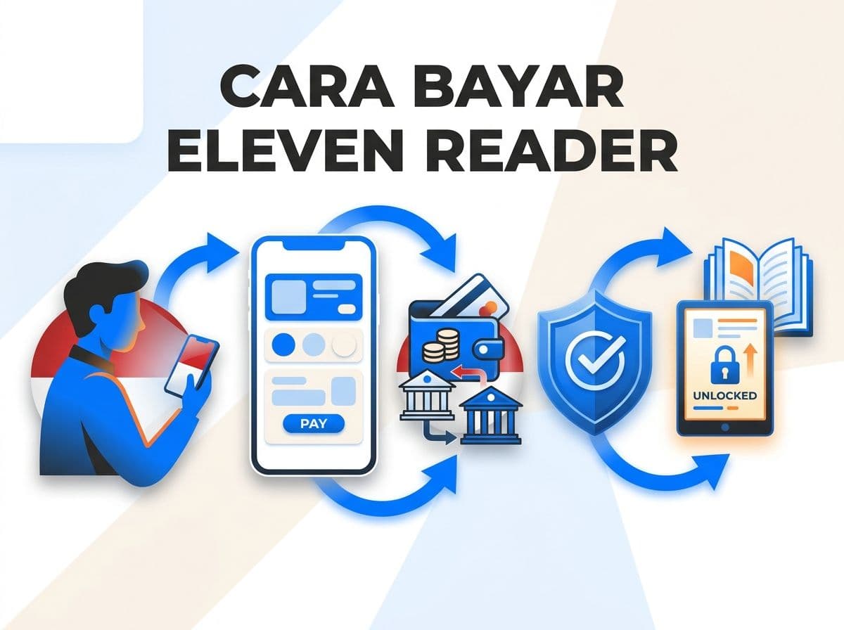 Cara Bayar Eleven Reader Premium dari Indonesia Tanpa Kartu Kredit