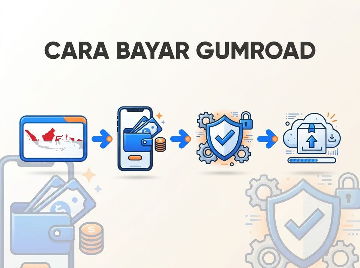 Cara Bayar Gumroad dari Indonesia Tanpa Kartu Kredit