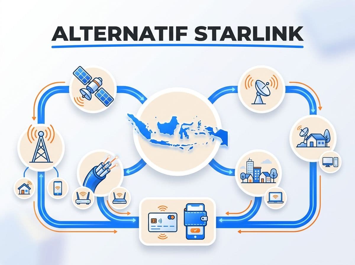 Alternatif Starlink yang Bisa Dibayar dari Indonesia