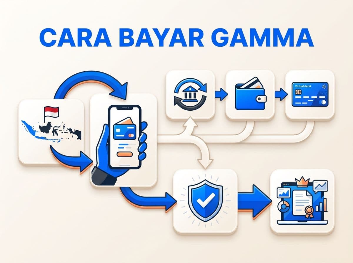 Cara Bayar Gamma Plus dari Indonesia Tanpa Kartu Kredit
