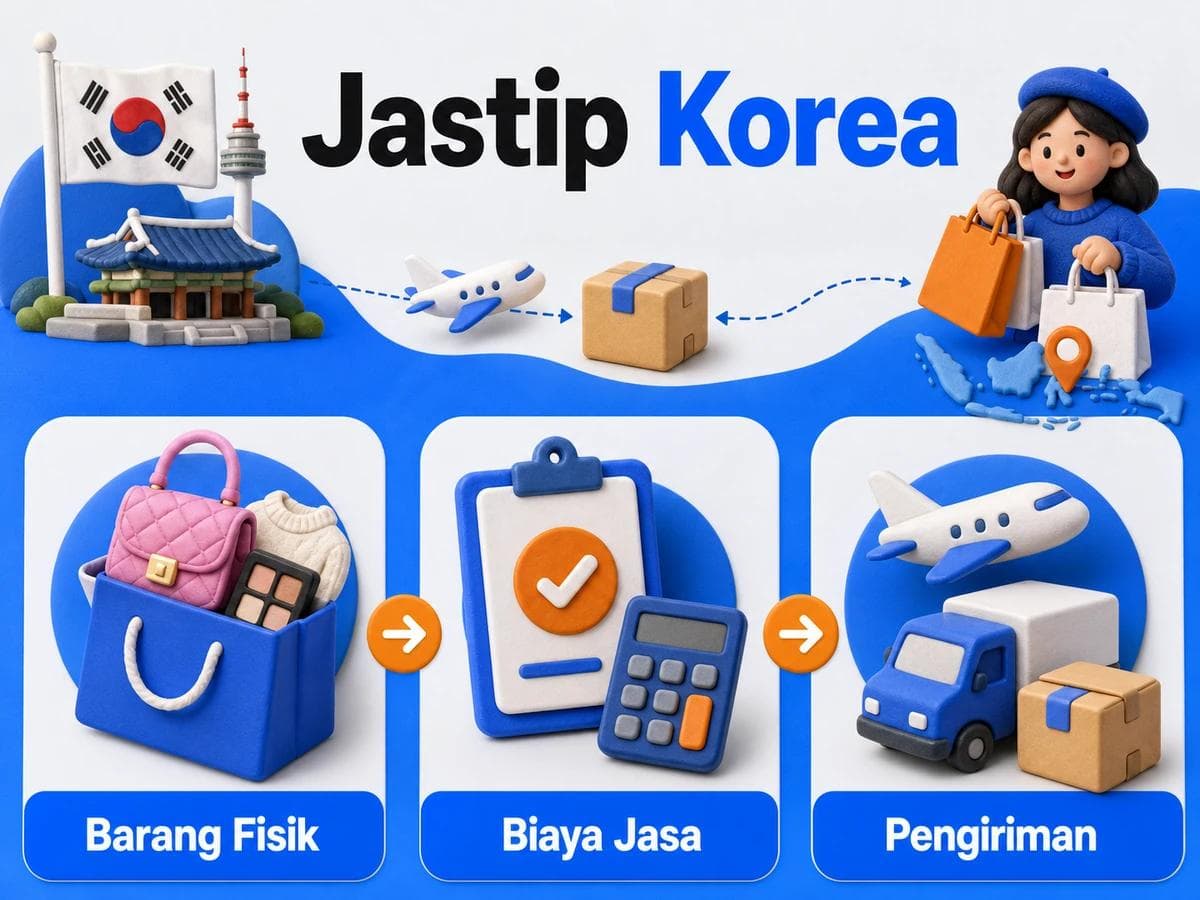 Jastip Korea: Cara Kerja, Estimasi Biaya, dan Lama Pengiriman