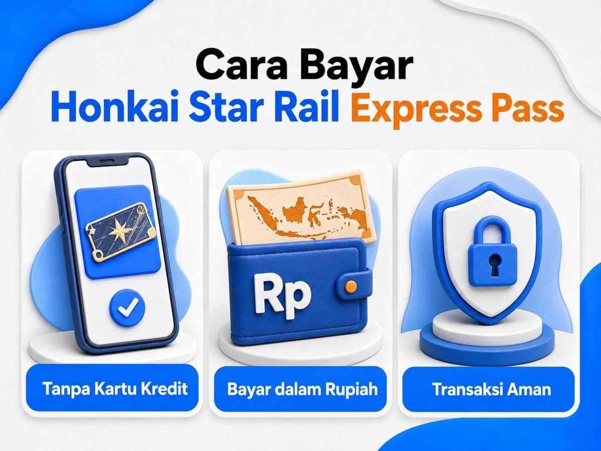 Cara Bayar Honkai Star Rail Express Pass dari Indonesia