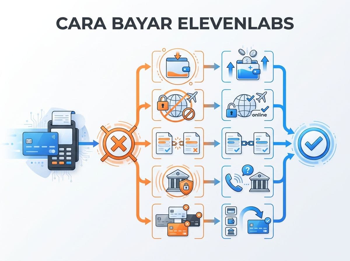 ElevenLabs Starter Gagal Bayar atau Kartu Ditolak: Penyebab dan Solusi