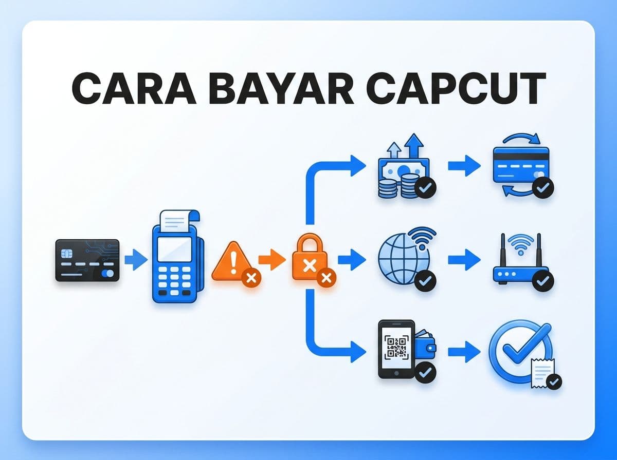 Capcut Pro Gagal Bayar atau Kartu Ditolak: Penyebab dan Solusi