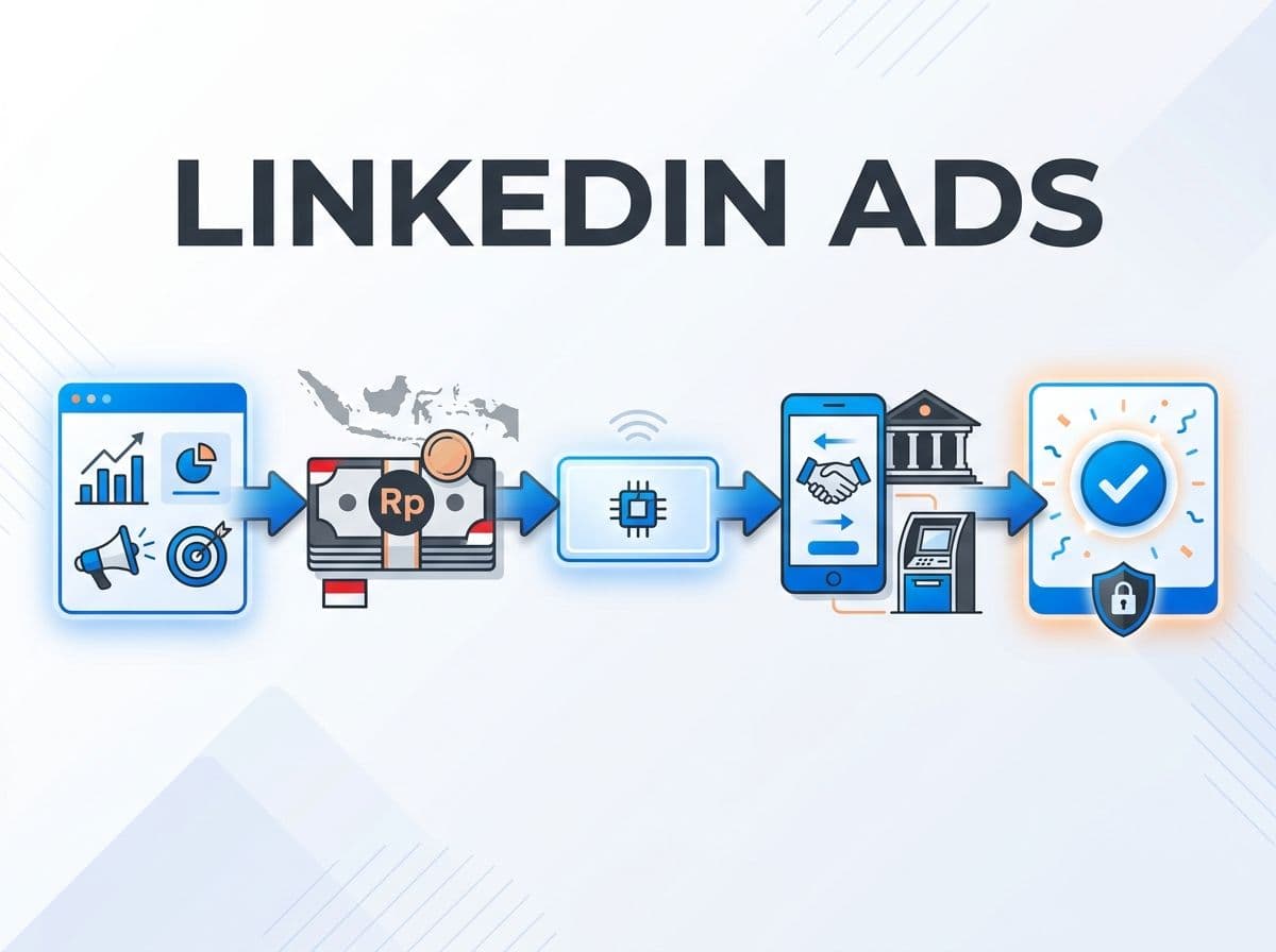 Cara Bayar LinkedIn Ads dari Indonesia Tanpa Kartu Kredit