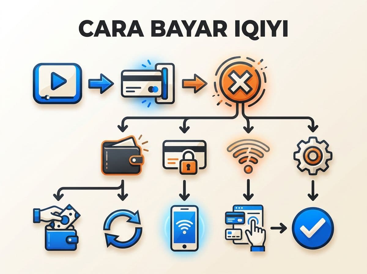 iQIYI Gagal Bayar atau Kartu Ditolak: Penyebab dan Solusi