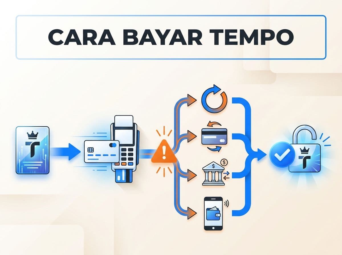 Cara Bayar Tempo Premium: Solusi Gagal Bayar dan Kartu Ditolak