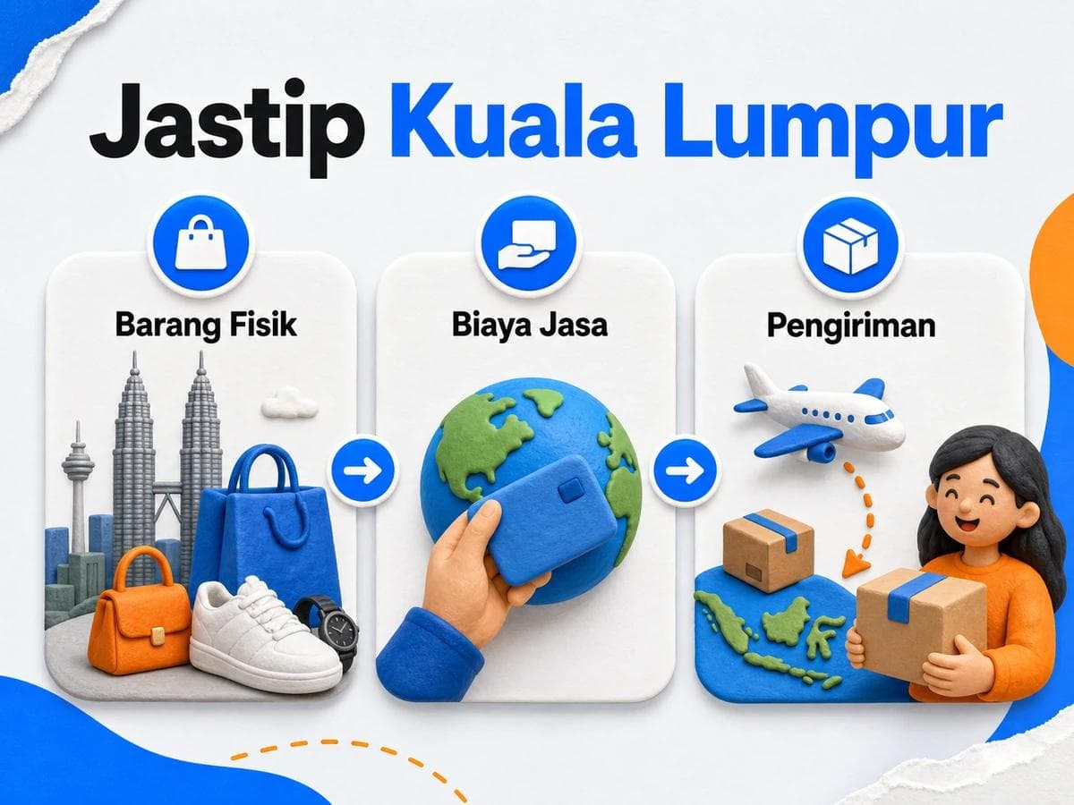 Jastip Kuala Lumpur: Cara Kerja, Estimasi Biaya, dan Lama Pengiriman