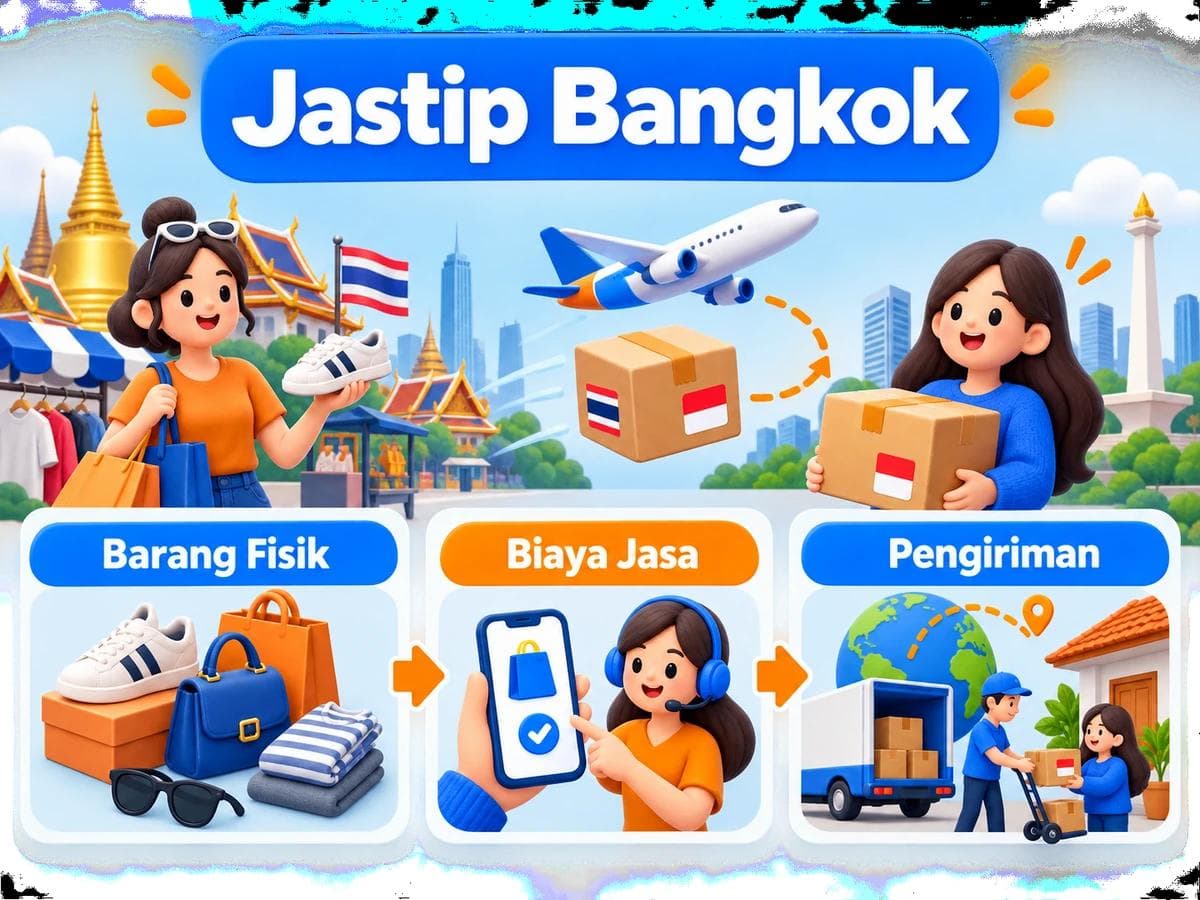 Jastip Bangkok: Cara Kerja, Estimasi Biaya, dan Lama Pengiriman