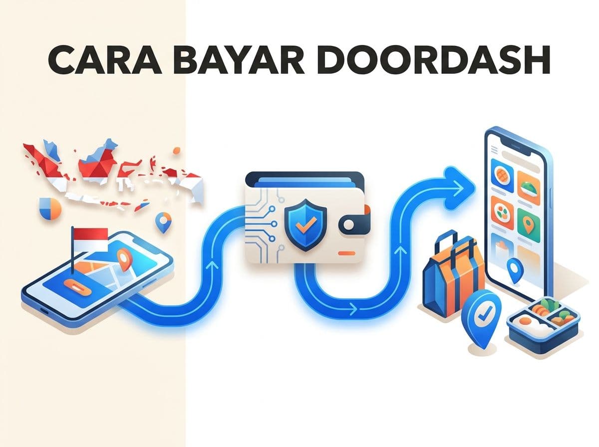 Cara Bayar DoorDash dari Indonesia Tanpa Kartu Kredit