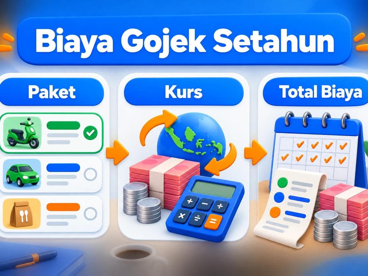 Berapa Total Biaya Langganan Gojek Setahun dari Indonesia