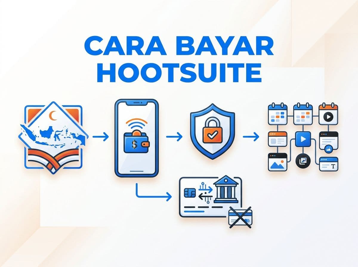 Cara Bayar Hootsuite dari Indonesia Tanpa Kartu Kredit
