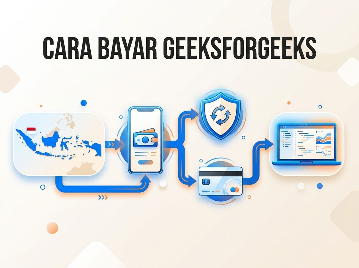 Cara Bayar GeeksforGeeks dari Indonesia Tanpa Kartu Kredit