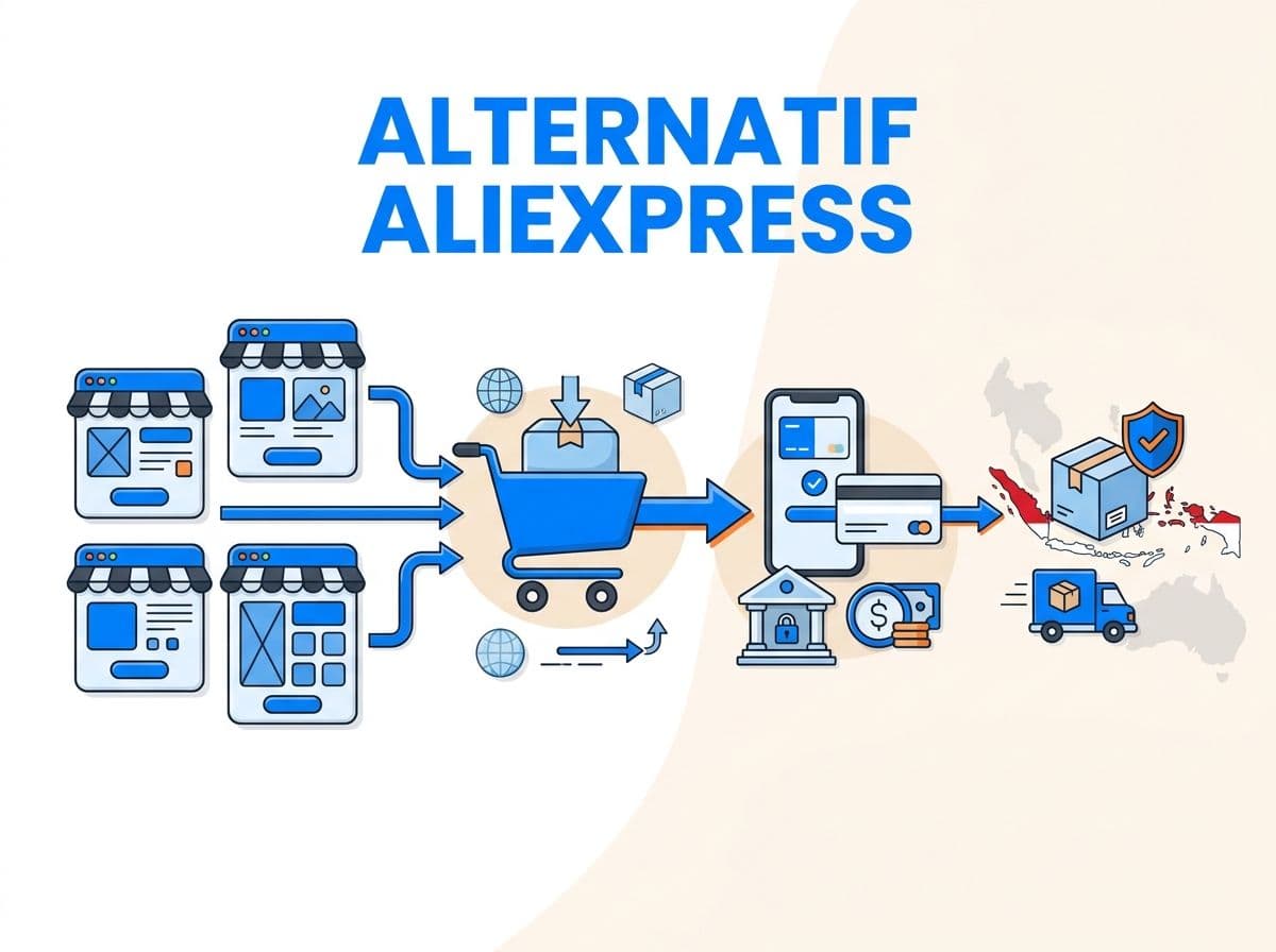 Alternatif AliExpress yang Bisa Dibayar dari Indonesia
