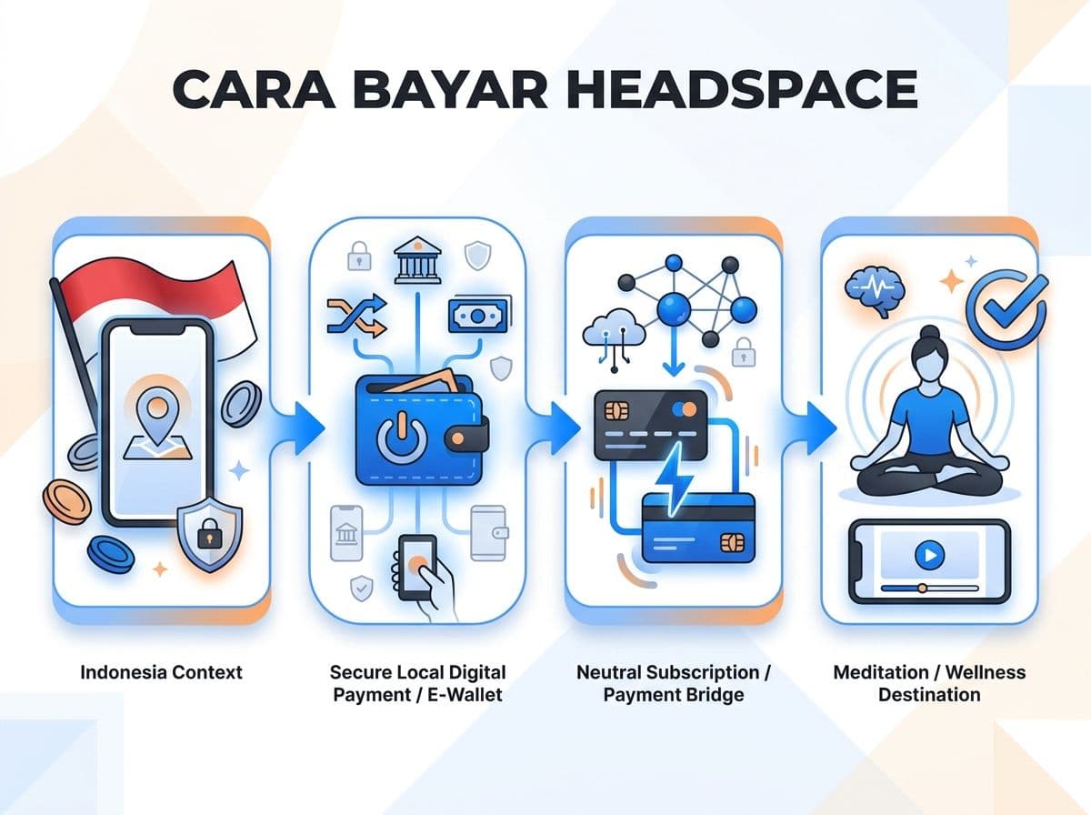 Cara Bayar Headspace dari Indonesia Tanpa Kartu Kredit