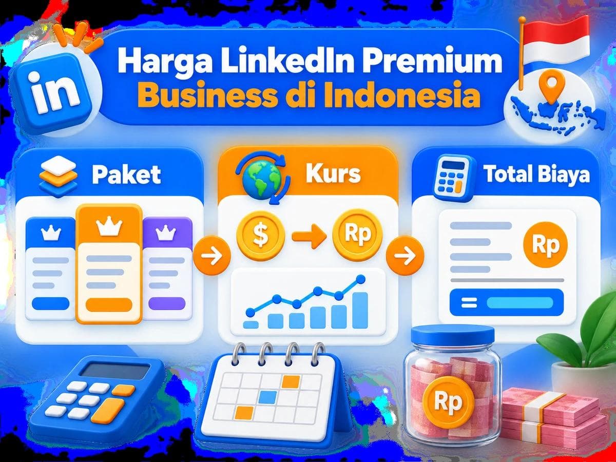 Harga LinkedIn Premium Business di Indonesia: Paket dan Total Rupiah