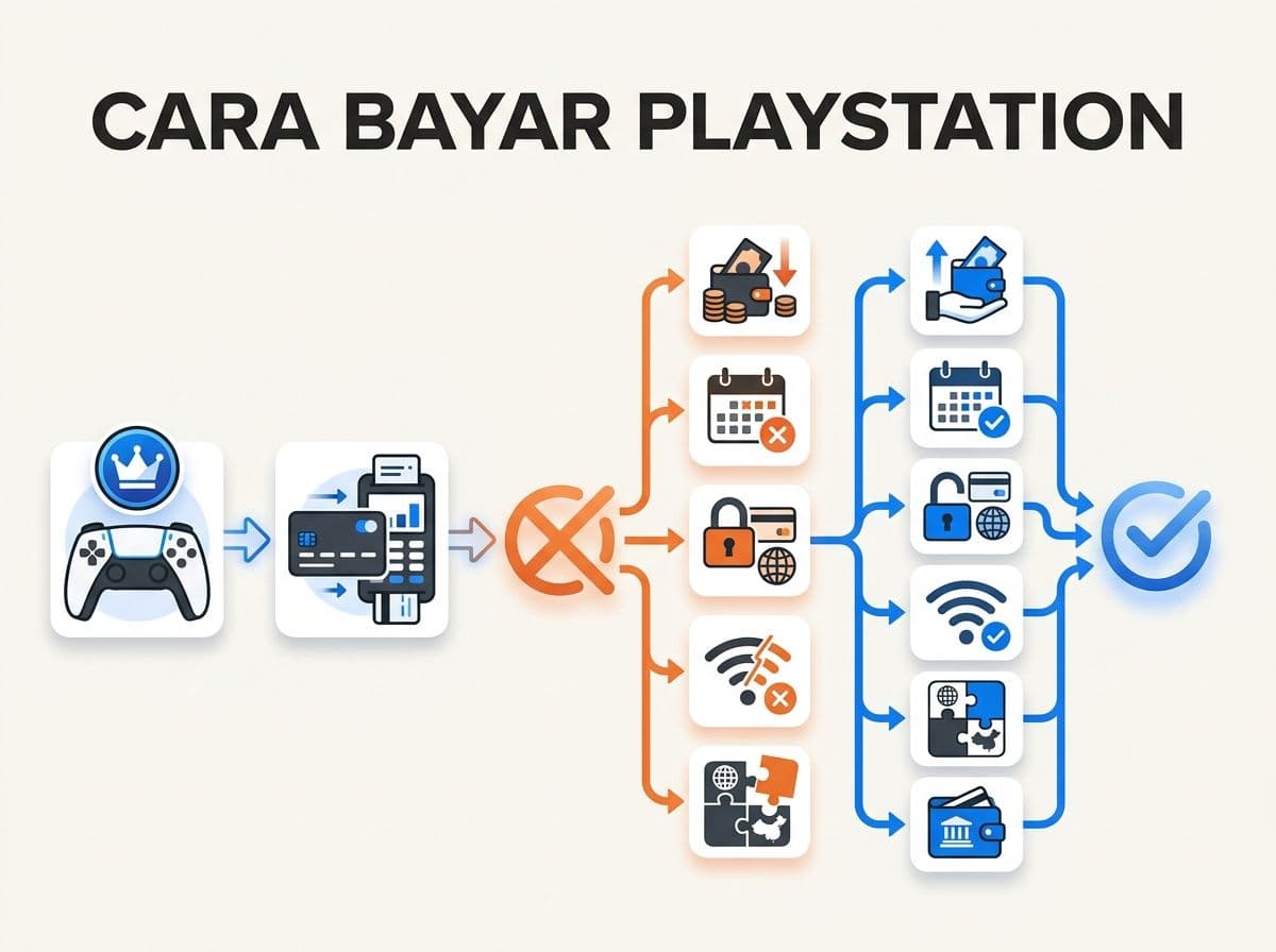 PlayStation Plus Premium Gagal Bayar atau Kartu Ditolak: Penyebab dan Solusi