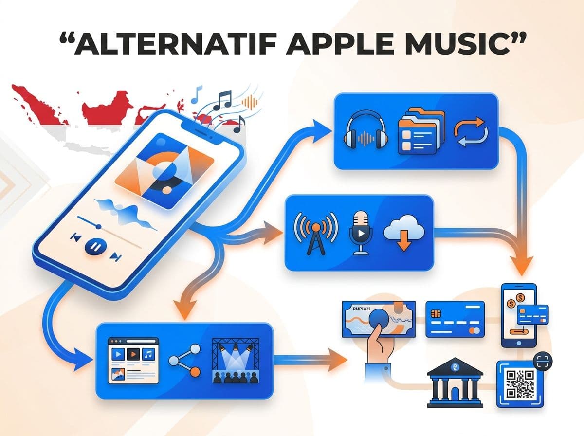 Alternatif Apple Music yang Bisa Dibayar dari Indonesia