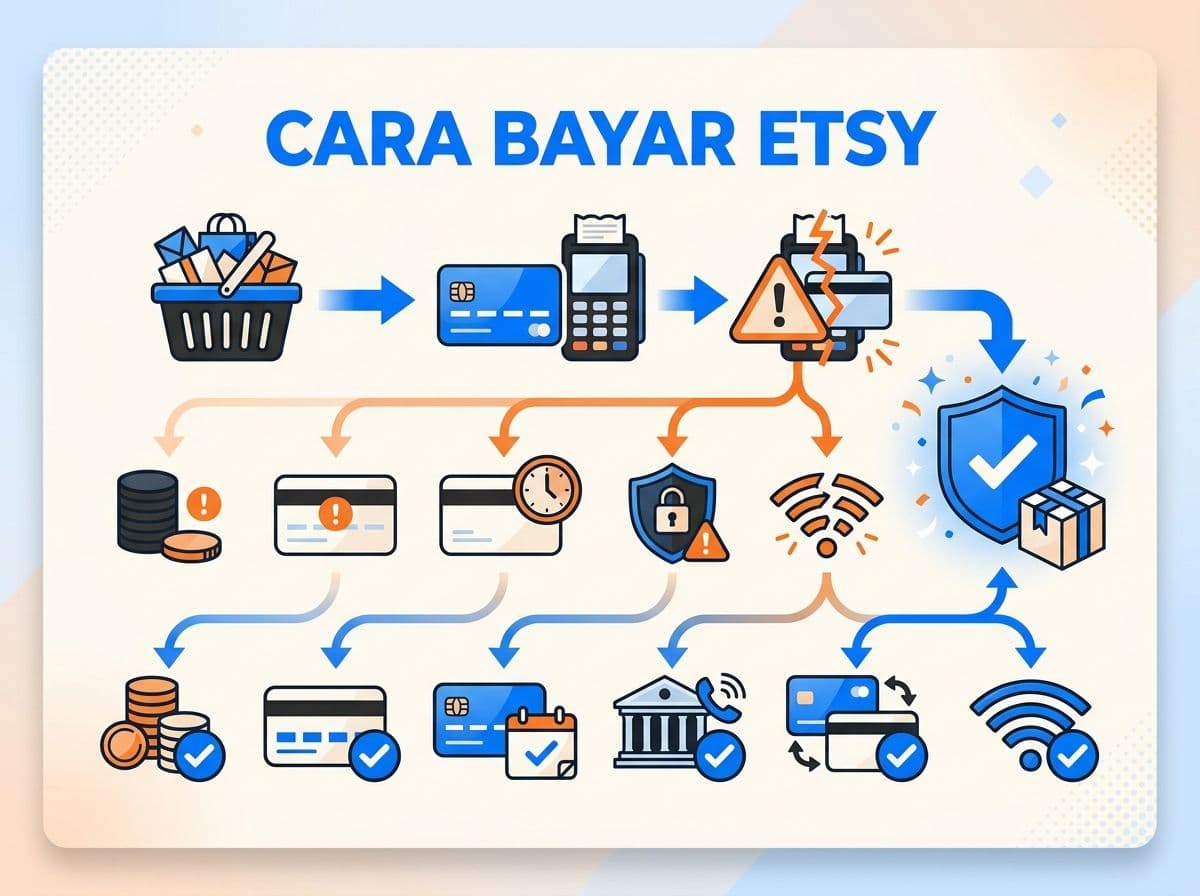 Etsy Gagal Bayar atau Kartu Ditolak: Penyebab dan Solusi