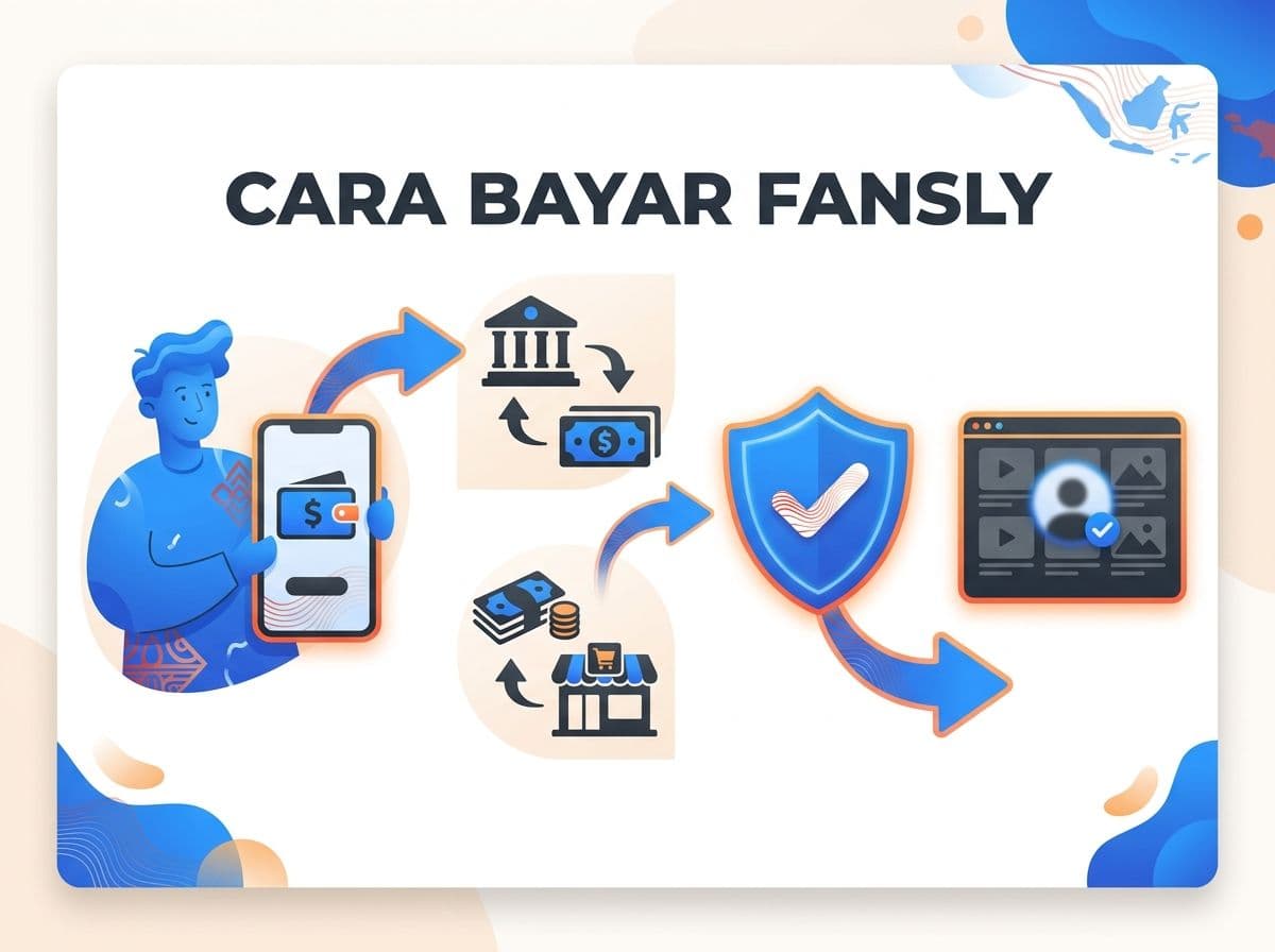 Cara Bayar Fansly dari Indonesia Tanpa Kartu Kredit