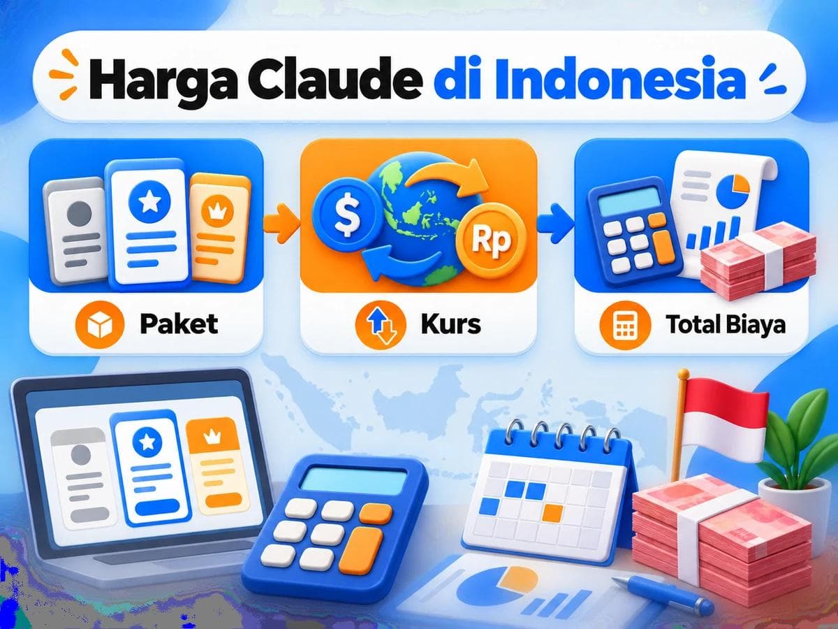 Harga Claude di Indonesia: Paket dan Total Rupiah