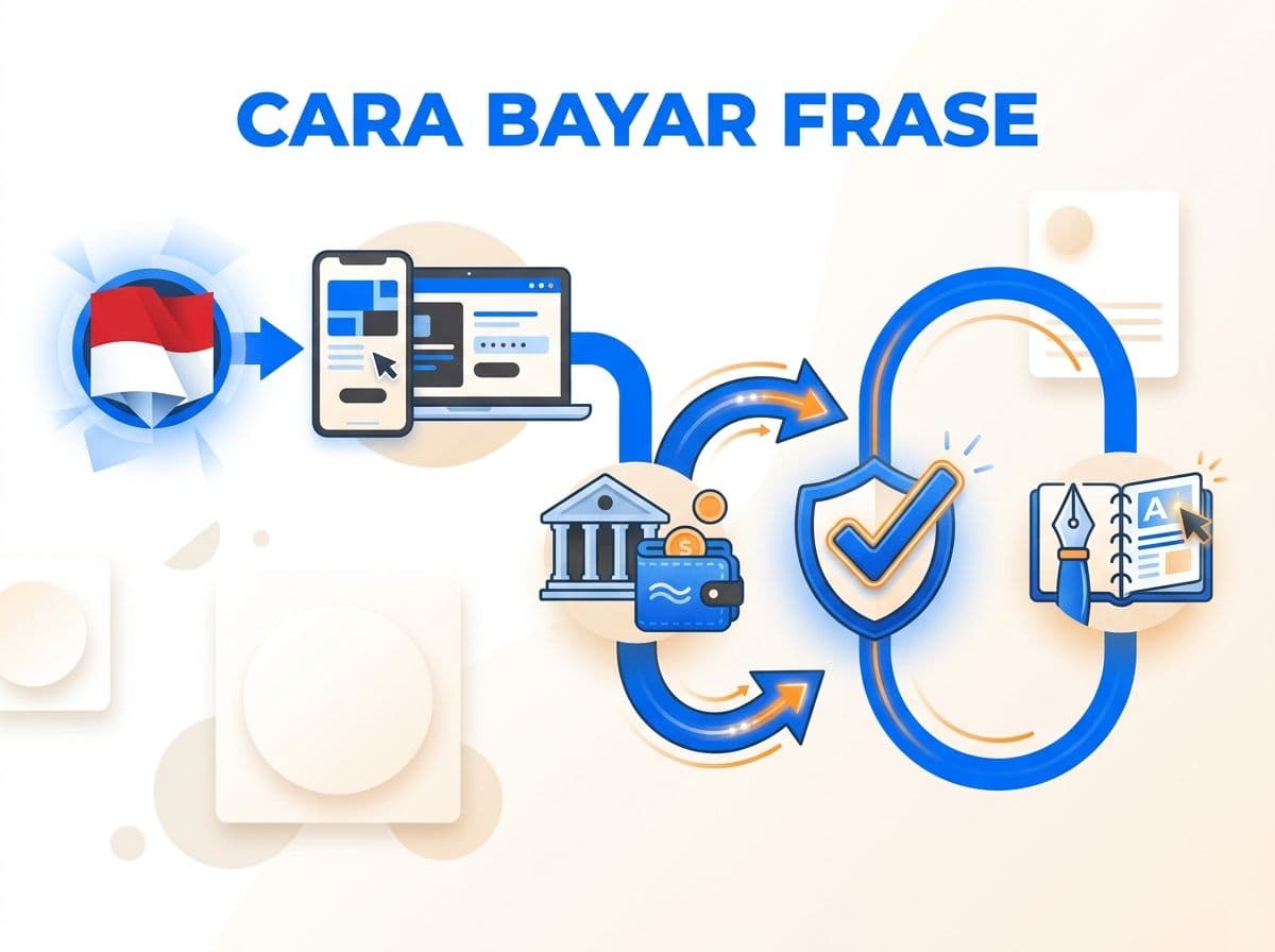 Cara Bayar Frase Basic dari Indonesia Tanpa Kartu Kredit