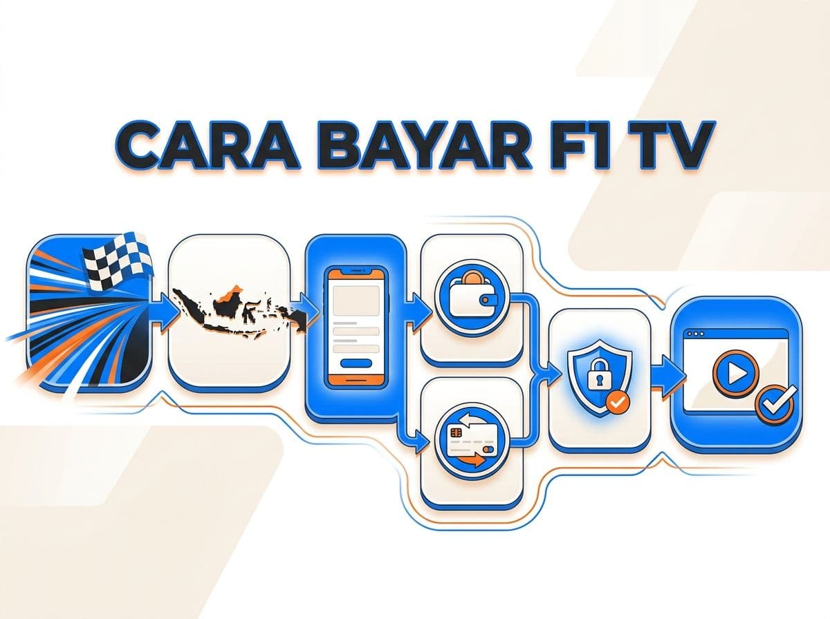 Cara Bayar F1 TV Pro dari Indonesia Tanpa Kartu Kredit