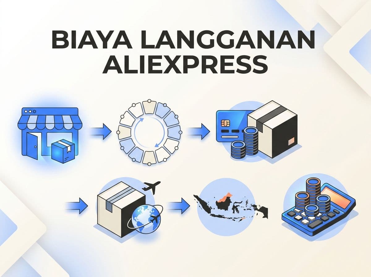 Berapa Total Biaya Langganan AliExpress Setahun dari Indonesia