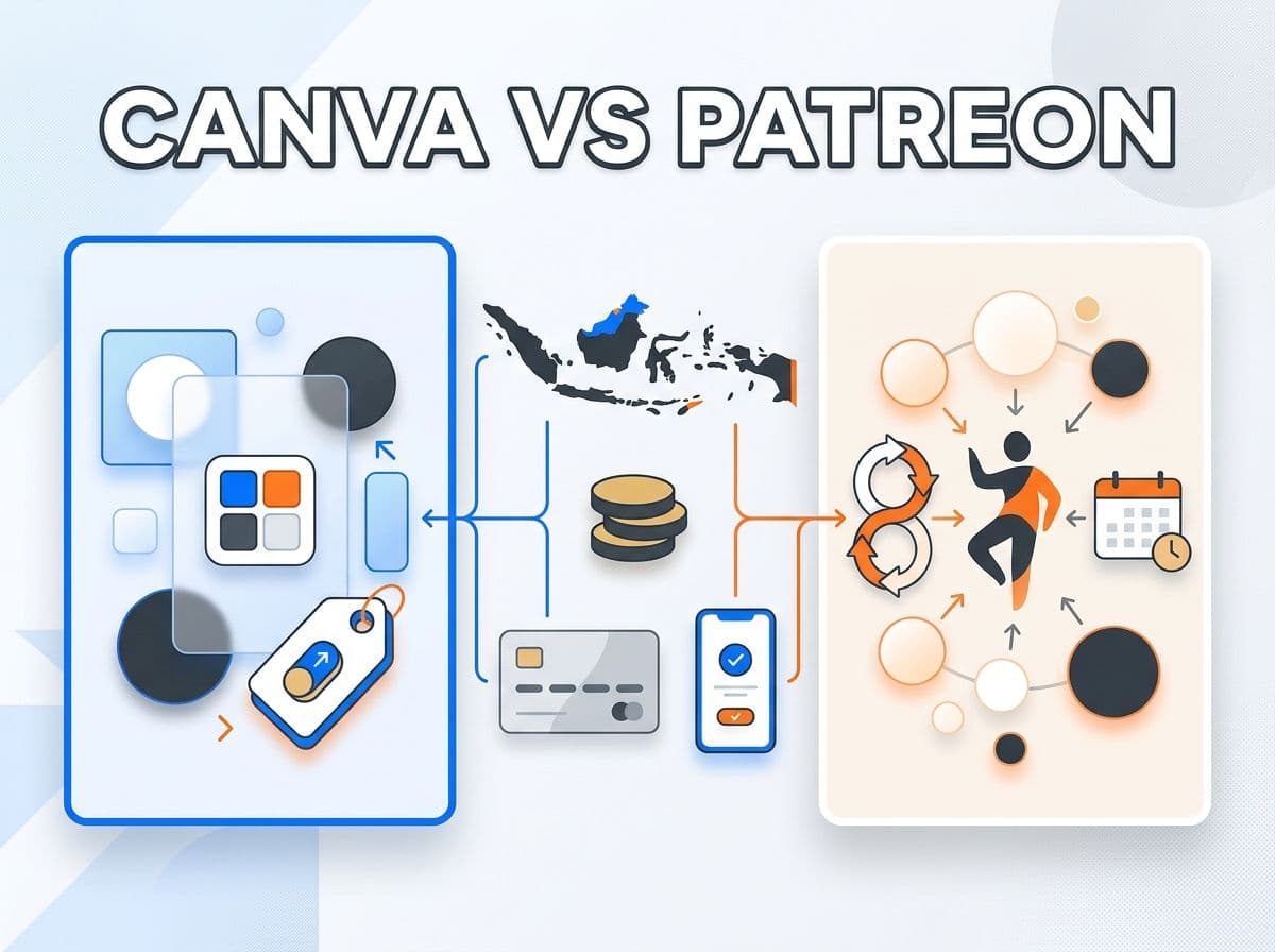 Canva vs Patreon: Harga dan Cara Bayar dari Indonesia