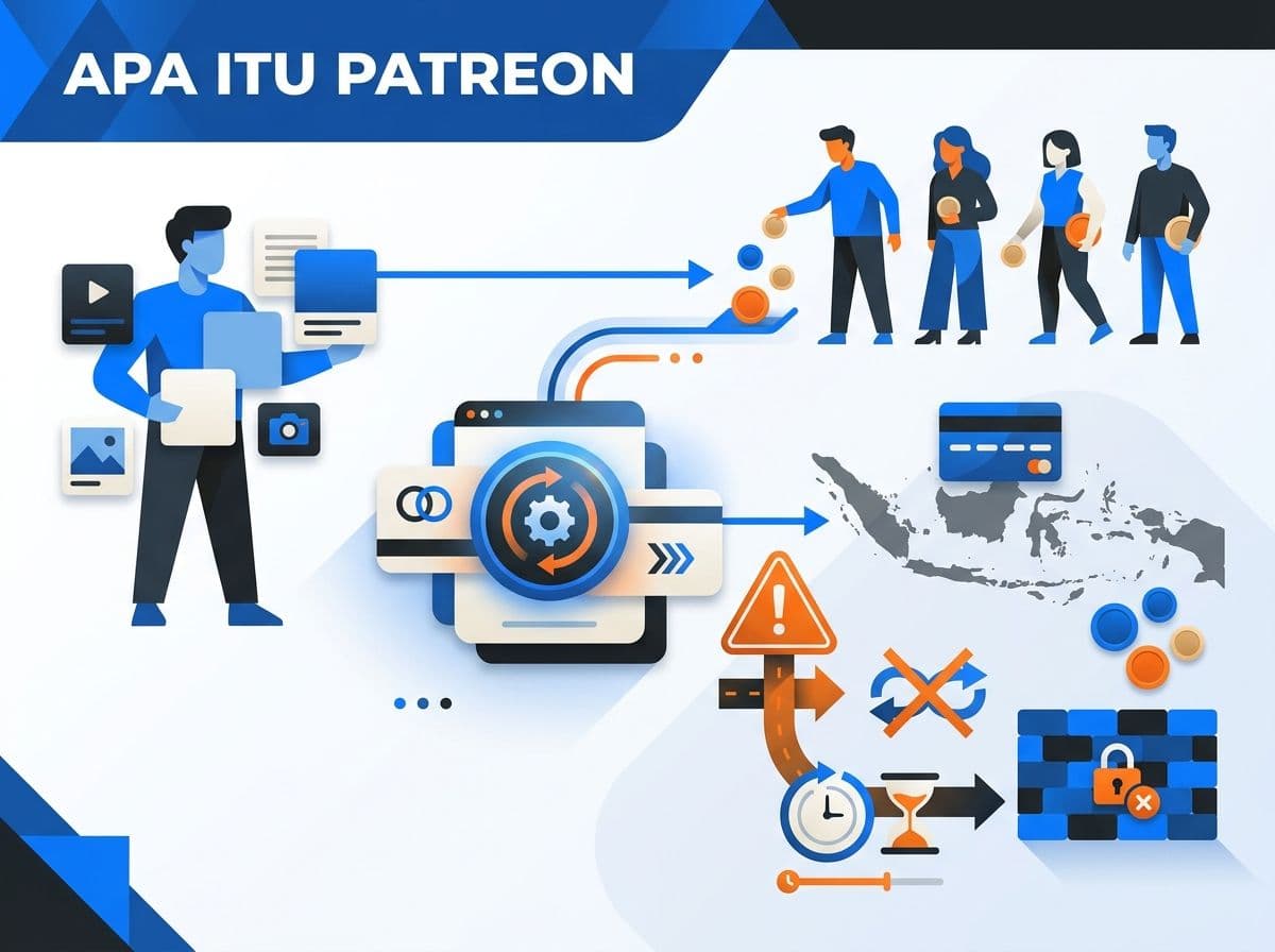 Apa Itu Patreon dan Kenapa Sulit Dibayar dari Indonesia