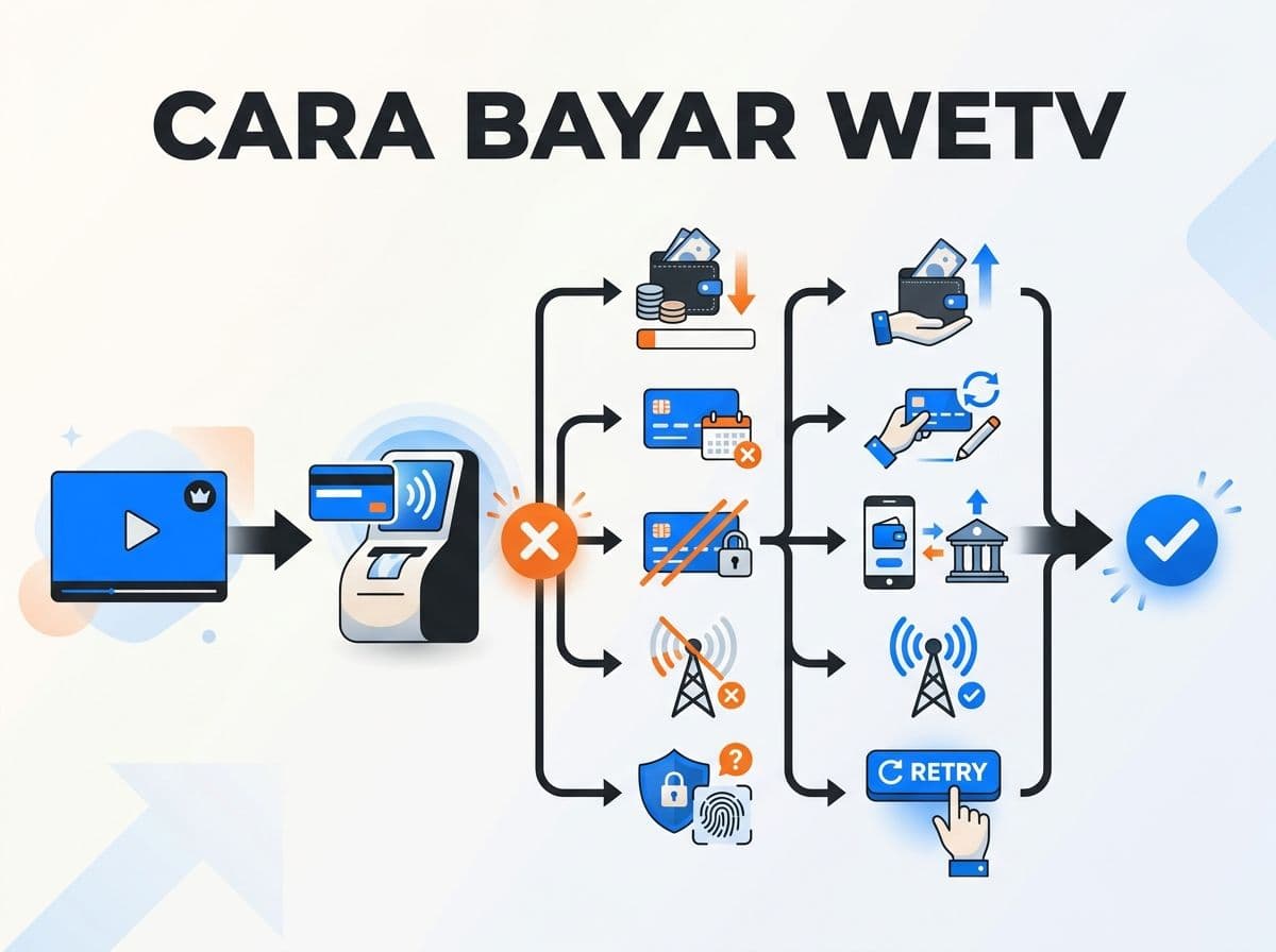 WeTV VIP Gagal Bayar atau Kartu Ditolak: Penyebab dan Solusi