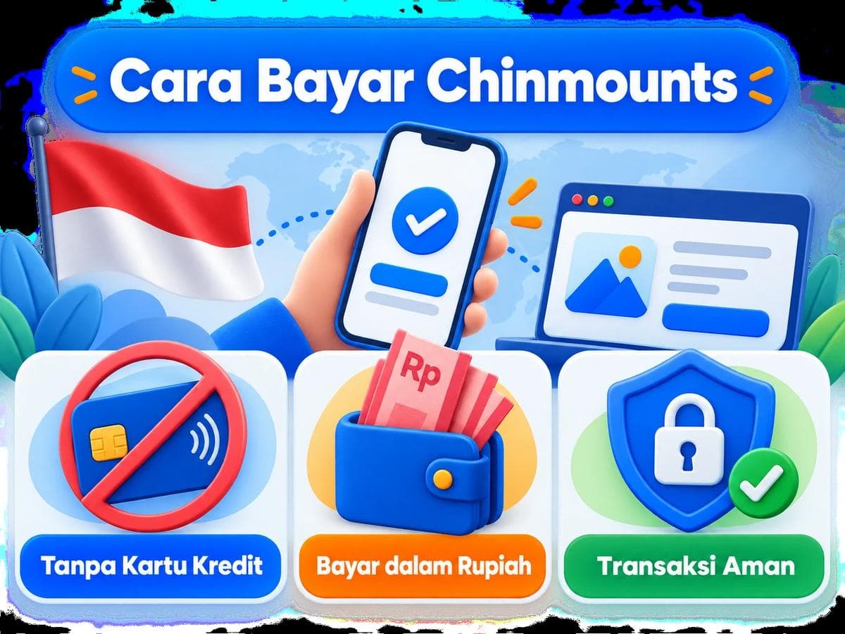 Cara Bayar Chinmounts dari Indonesia Tanpa Kartu Kredit