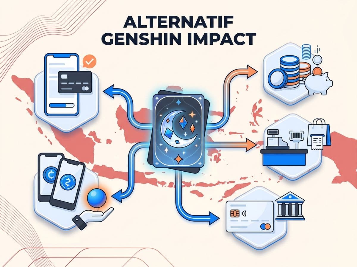 Alternatif Genshin Impact Welkin Moon yang Bisa Dibayar dari Indonesia