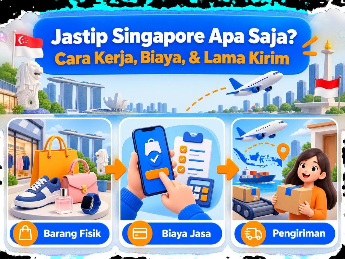 Jastip Singapore Apa Saja? Cara Kerja, Biaya, & Lama Kirim