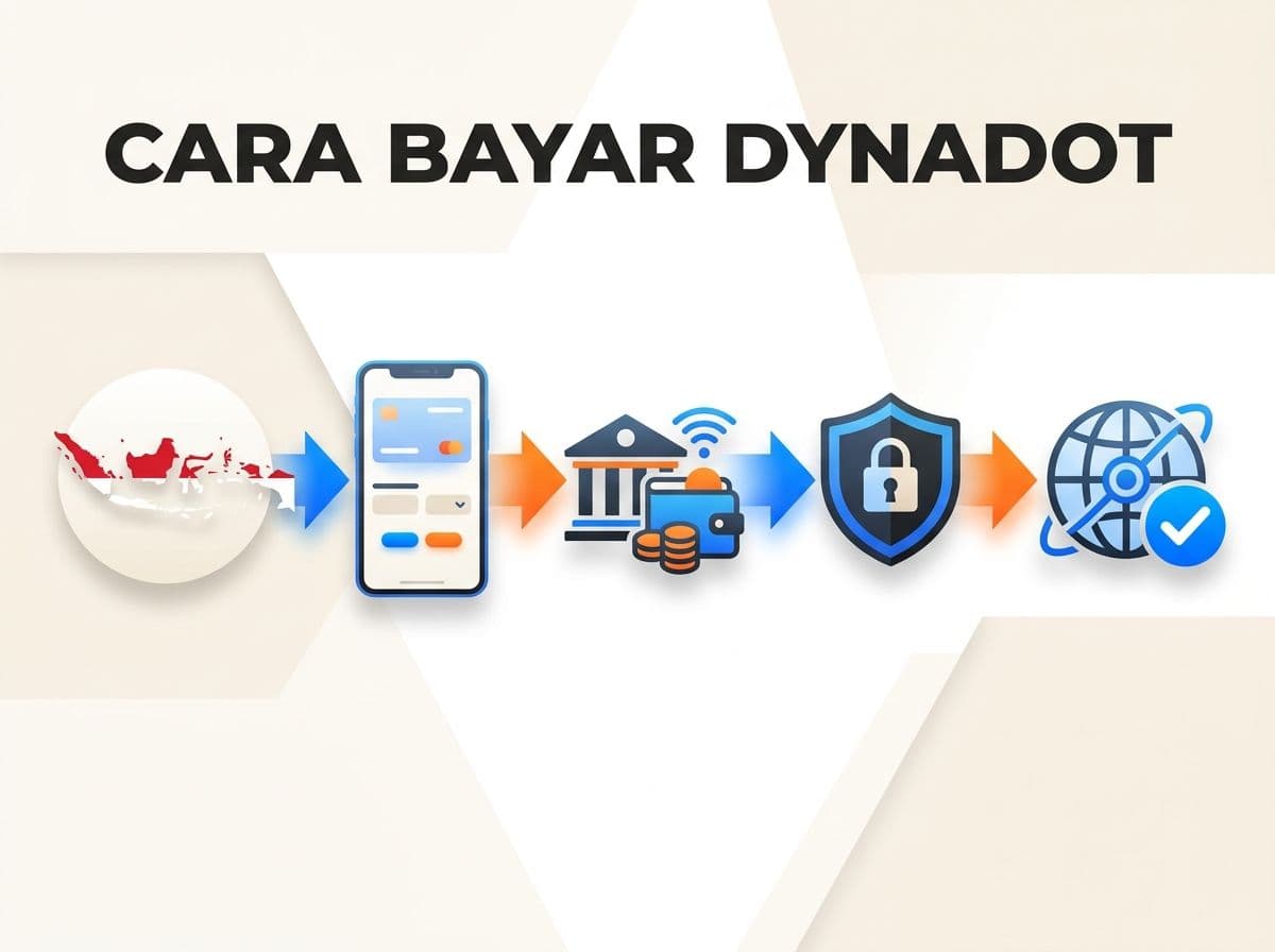 Cara Bayar Dynadot dari Indonesia Tanpa Kartu Kredit